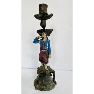 Zouave Candle Holder